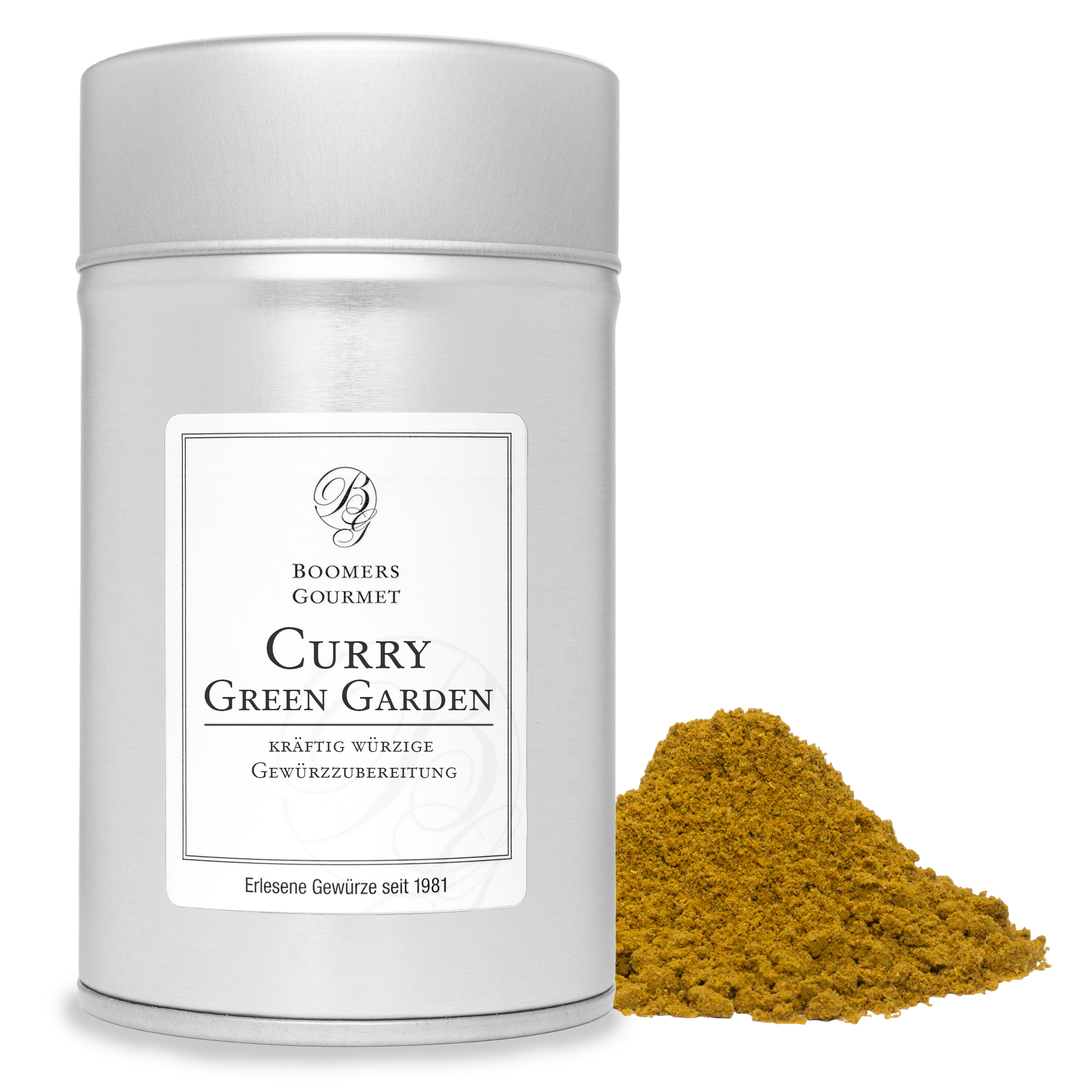 Curry Green Garden, kräftig würzige Gewürzzubereitung