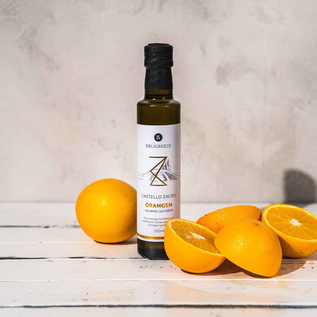 exquisites Orangen Olivenöl